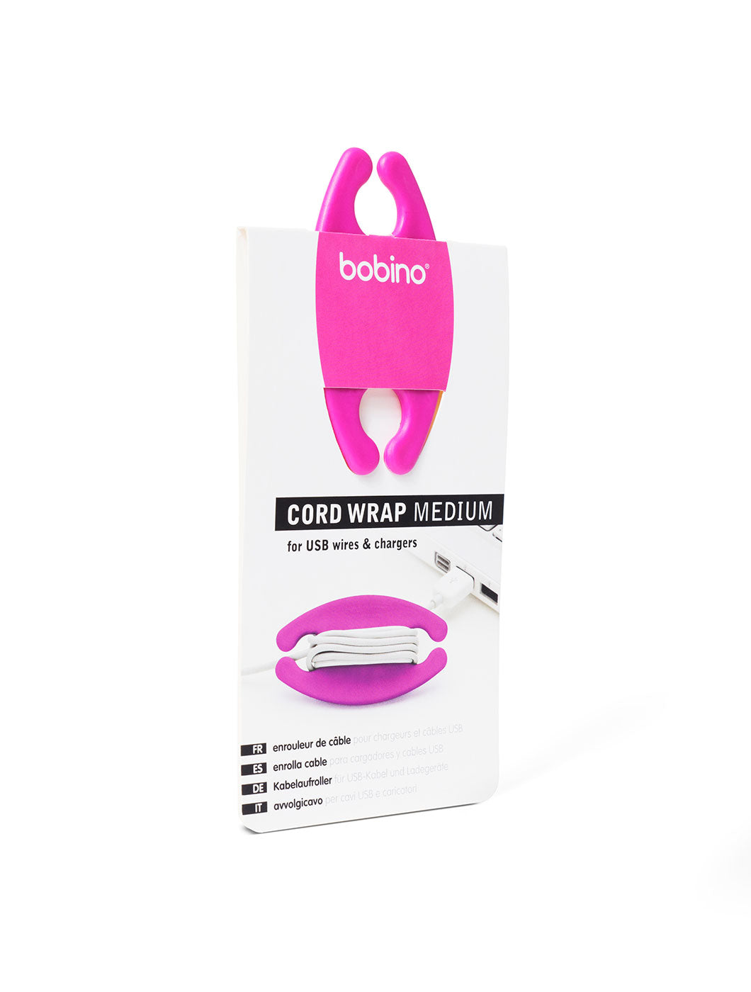CORD WRAP S y M Fucsia
