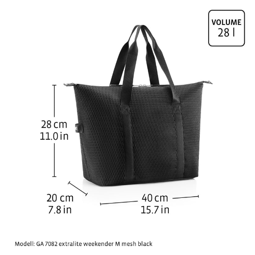 extralite mesh black collection