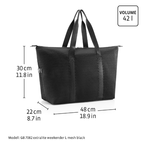 extralite mesh black collection