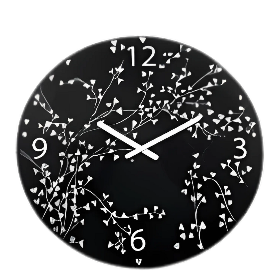 ROSSI Wall Clock (Black)