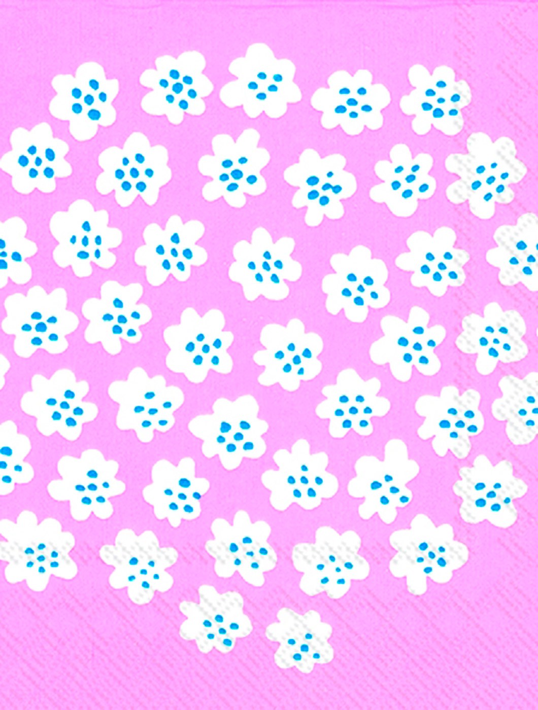 Lunch Paper Napkin Marimekko Puketti (Light rose)