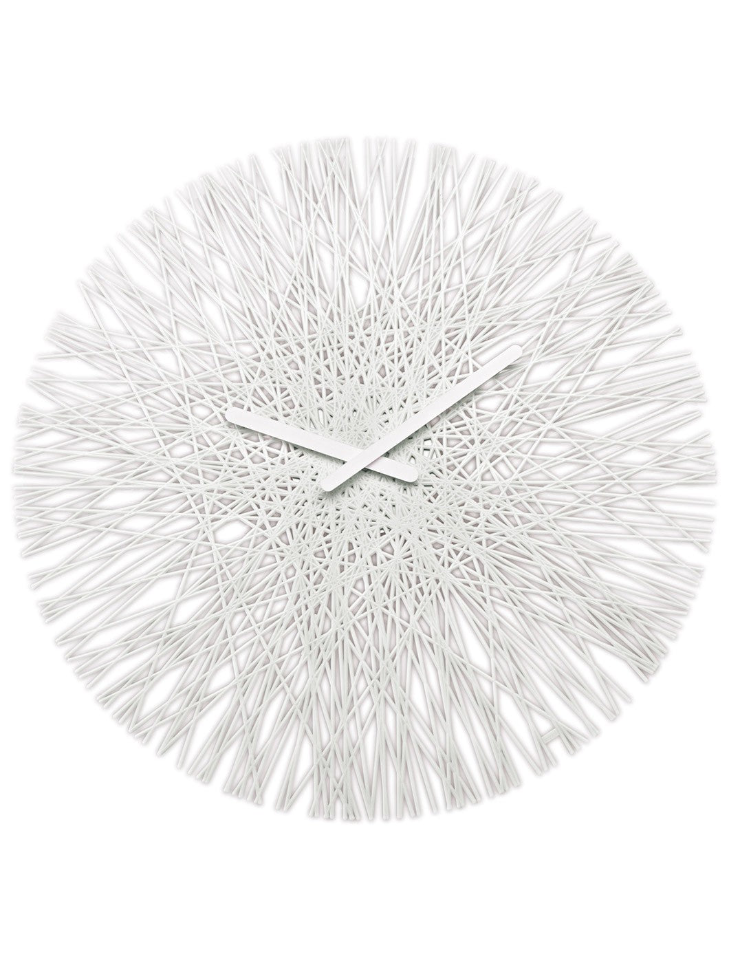 SILK Wall Clock (Solid white)