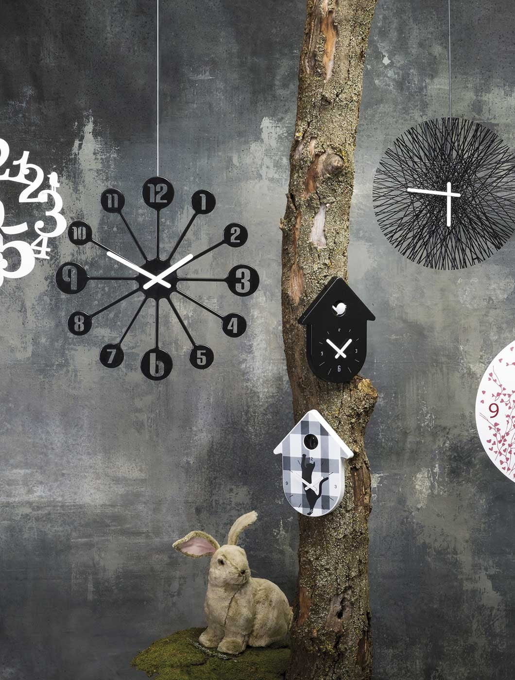 SILK Wall Clock (Solid white)