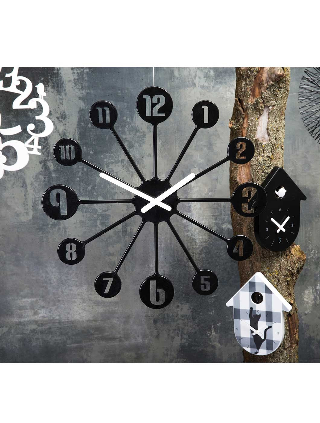 PINBALL Wall Clock (White)