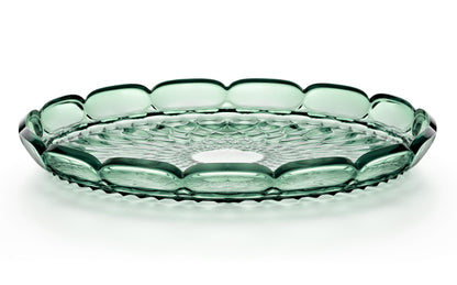 'VANITY' Large Round Tray Matcha Green