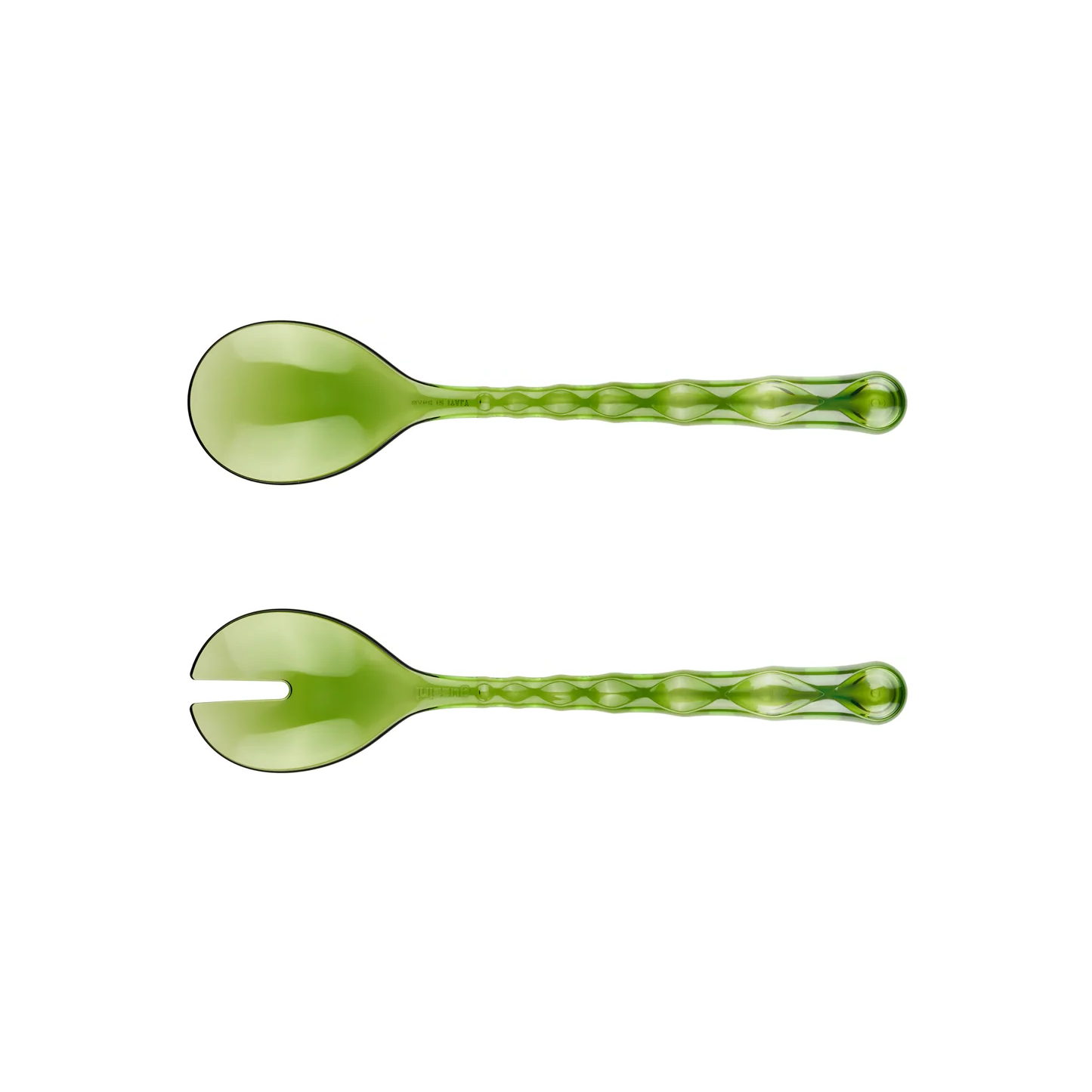 'VANITY' Salad Servers Matcha Green