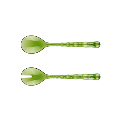 'VANITY' Salad Servers Matcha Green