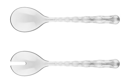 'VANITY' Salad Servers Clear