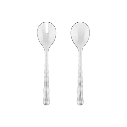 'VANITY' Salad Servers Clear