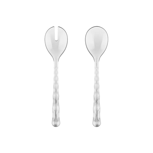 'VANITY' Salad Servers Clear