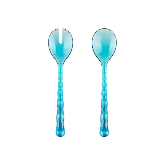 'VANITY' Salad Servers Sky Blue