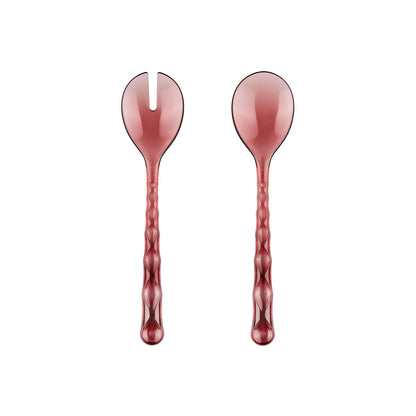 'VANITY' Salad Servers Mauve