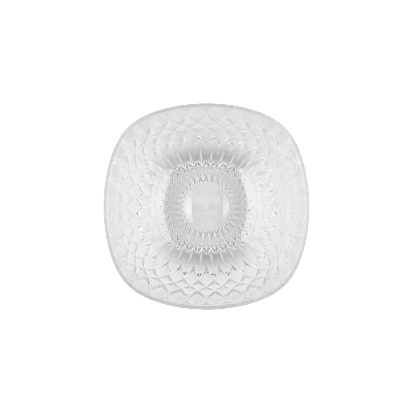 'VANITY' Bowl  21 cm. Clear