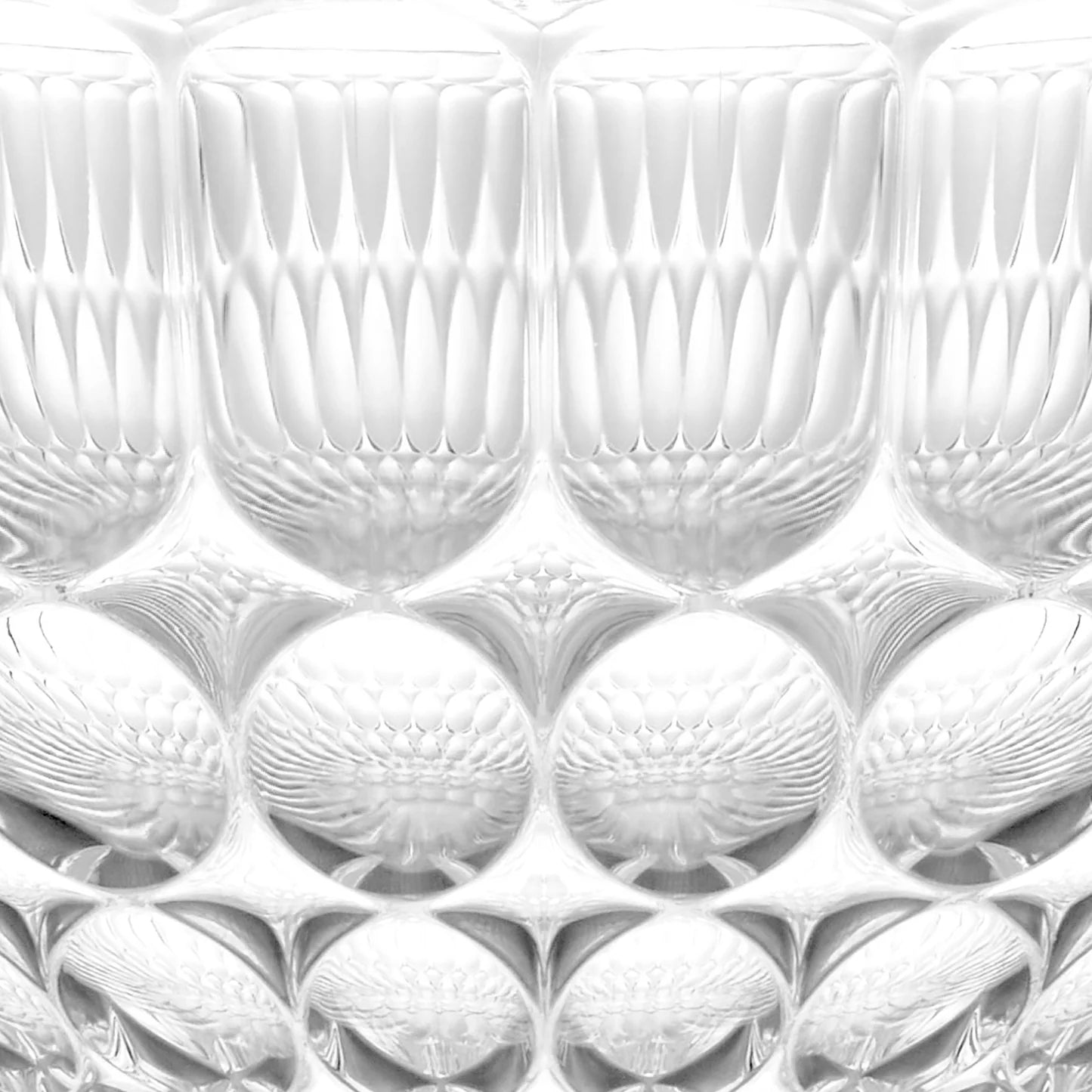 'VANITY'  Bowl 25 cm. Clear