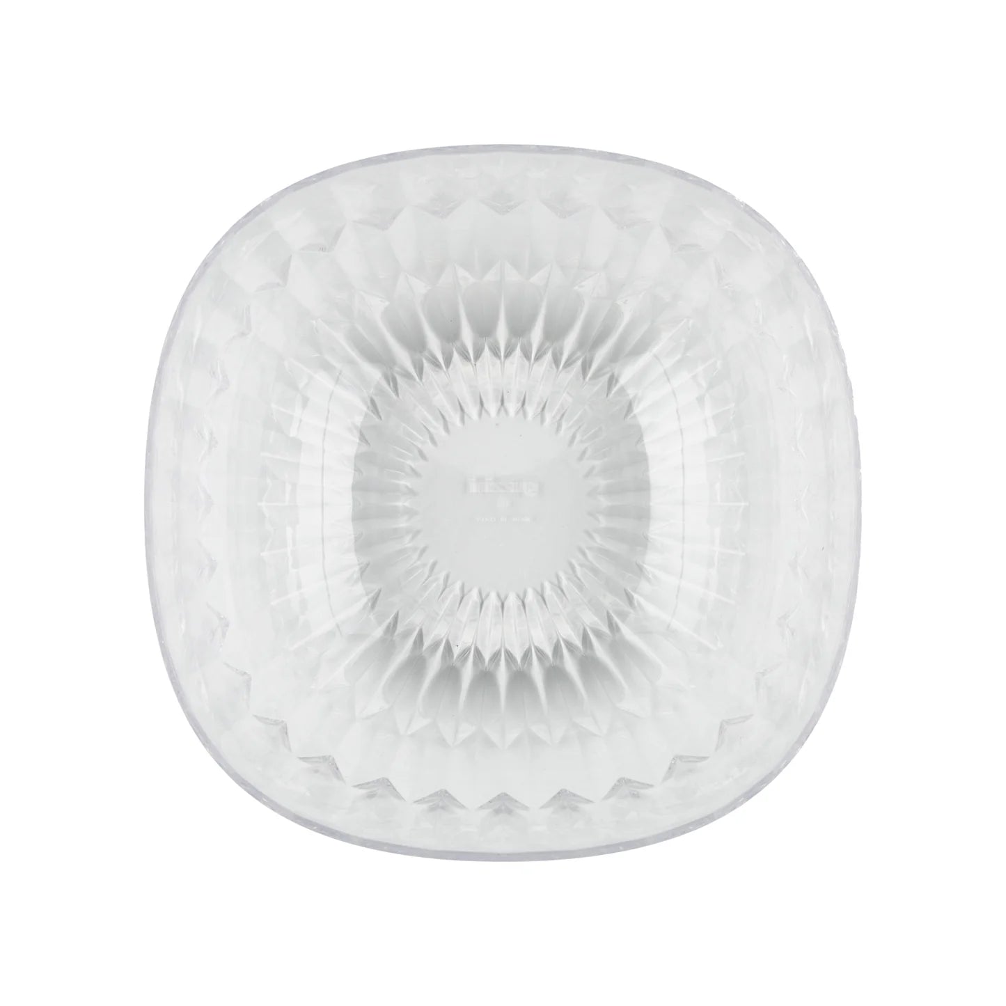 'VANITY' Bowl 30 cm. Clear