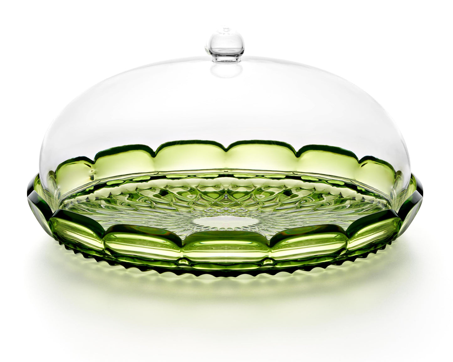 'VANITY' Cake Serving Set Water Lily Green