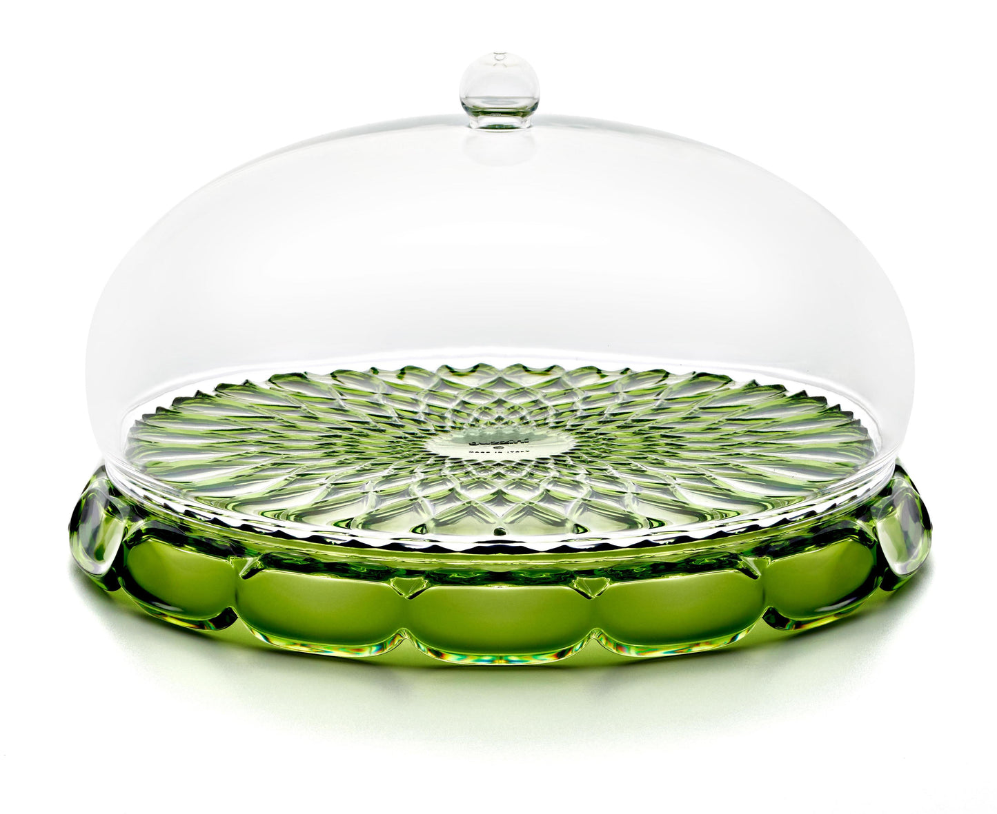 'VANITY' Cake Serving Set Water Lily Green