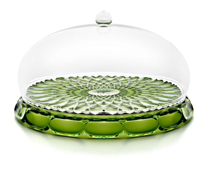 'VANITY' Cake Serving Set Water Lily Green