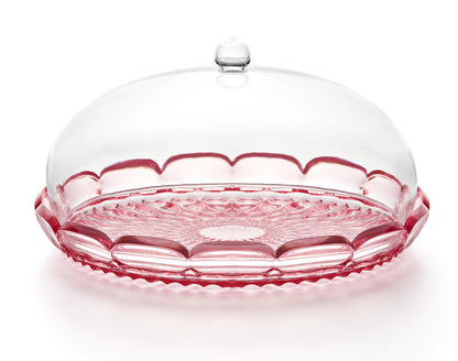 'VANITY' Cake Serving Set Flamingo Pink