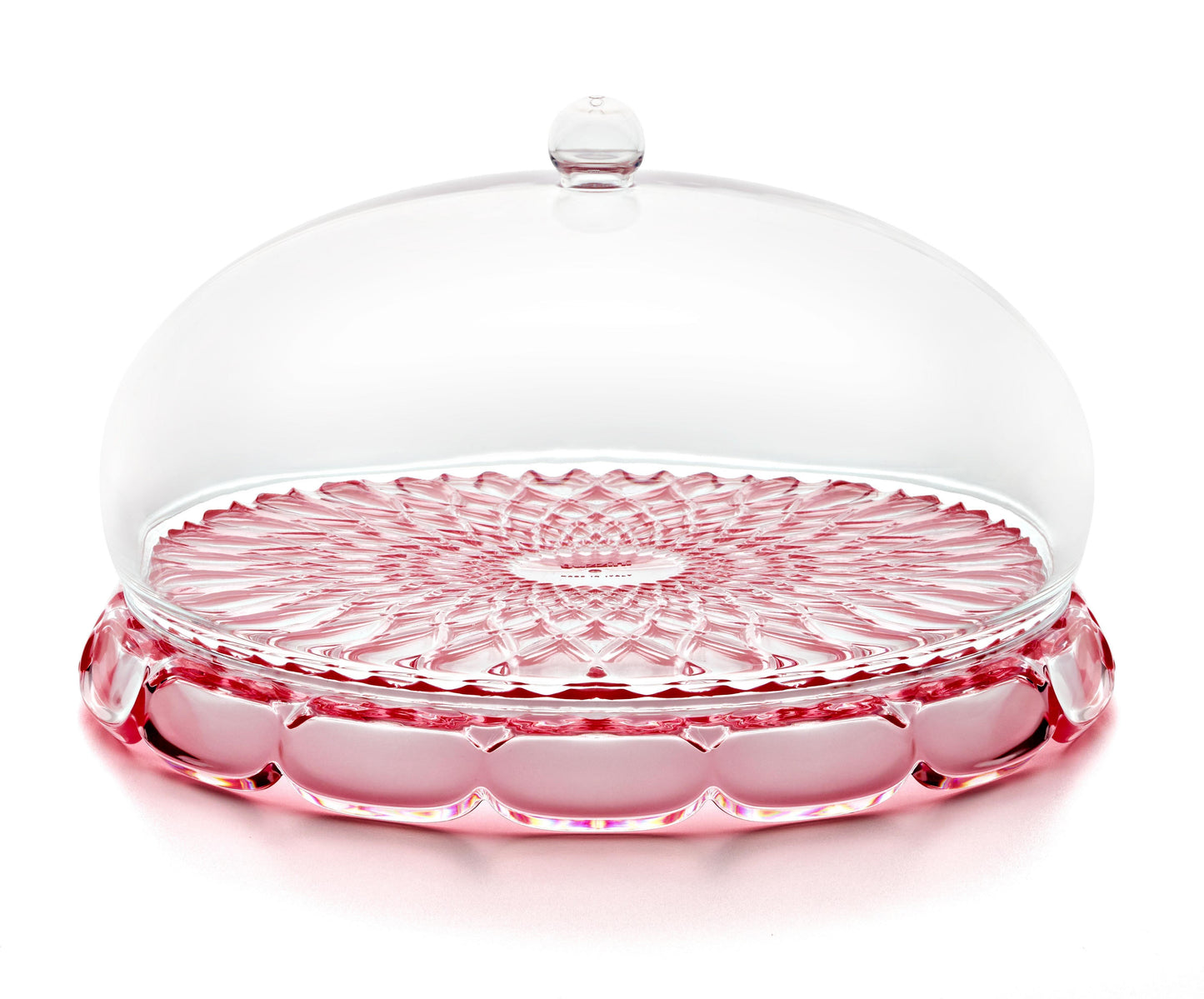 'VANITY' Cake Serving Set Flamingo Pink