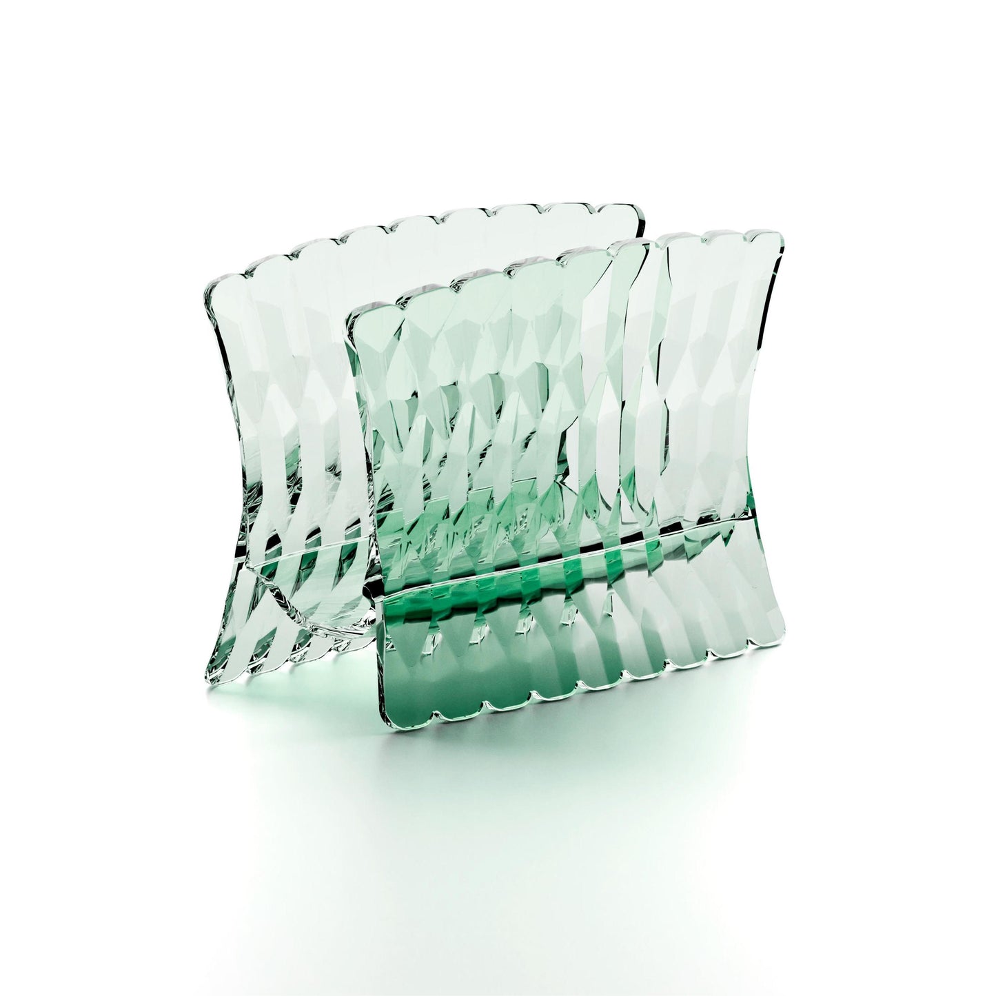 'VANITY' Table Napkin Holder Matcha Green