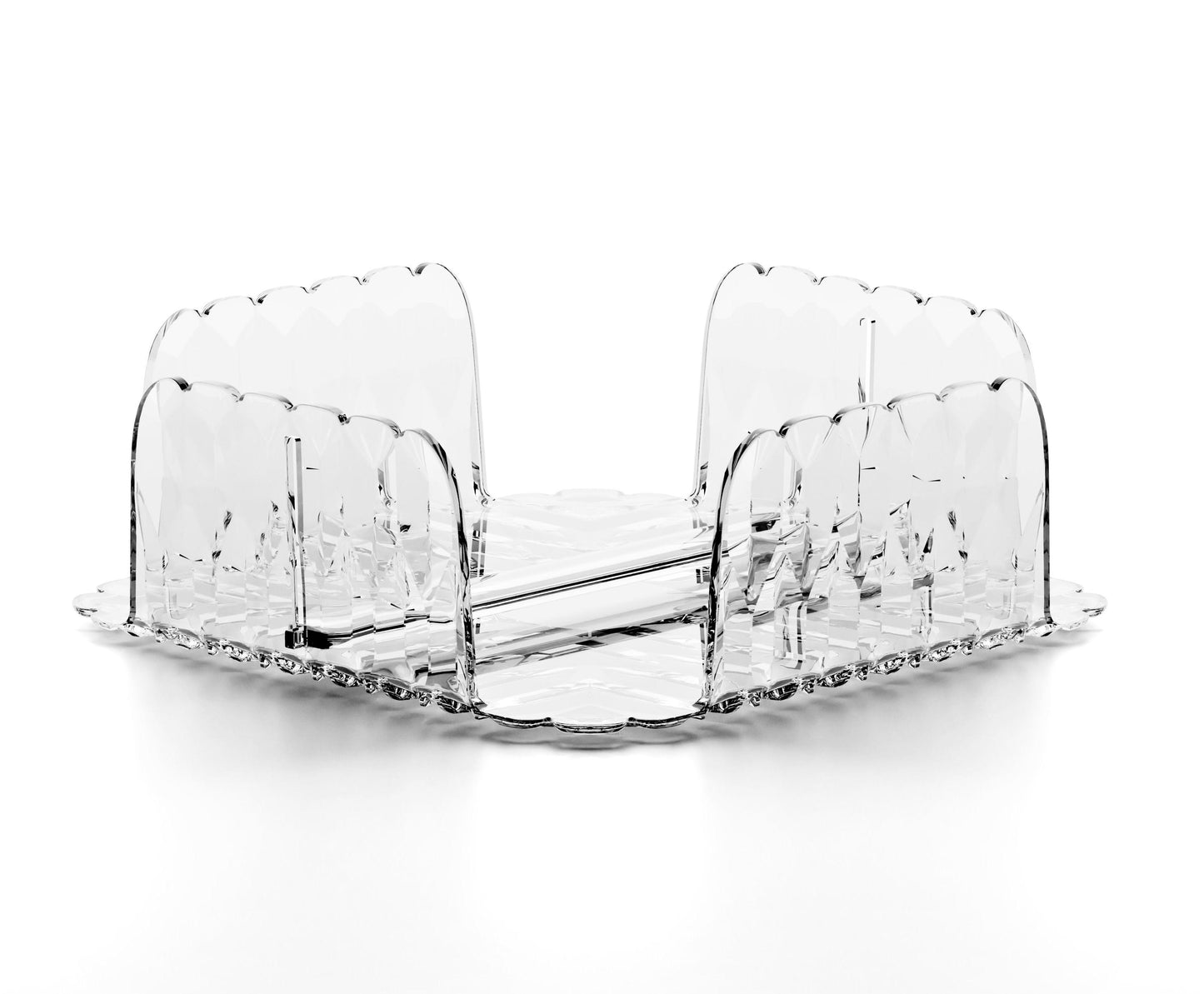 'VANITY' Horizontal Napkin Holder Clear