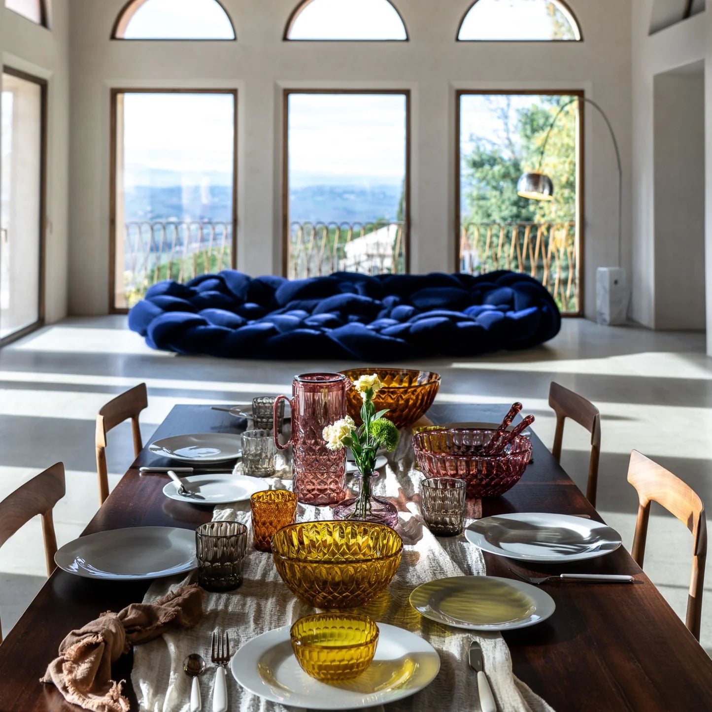 'VANITY' Bowl 25 cm. Mauve