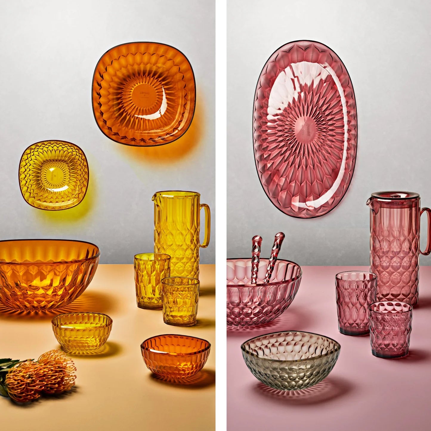 'VANITY' Set of 6 tall tumblers