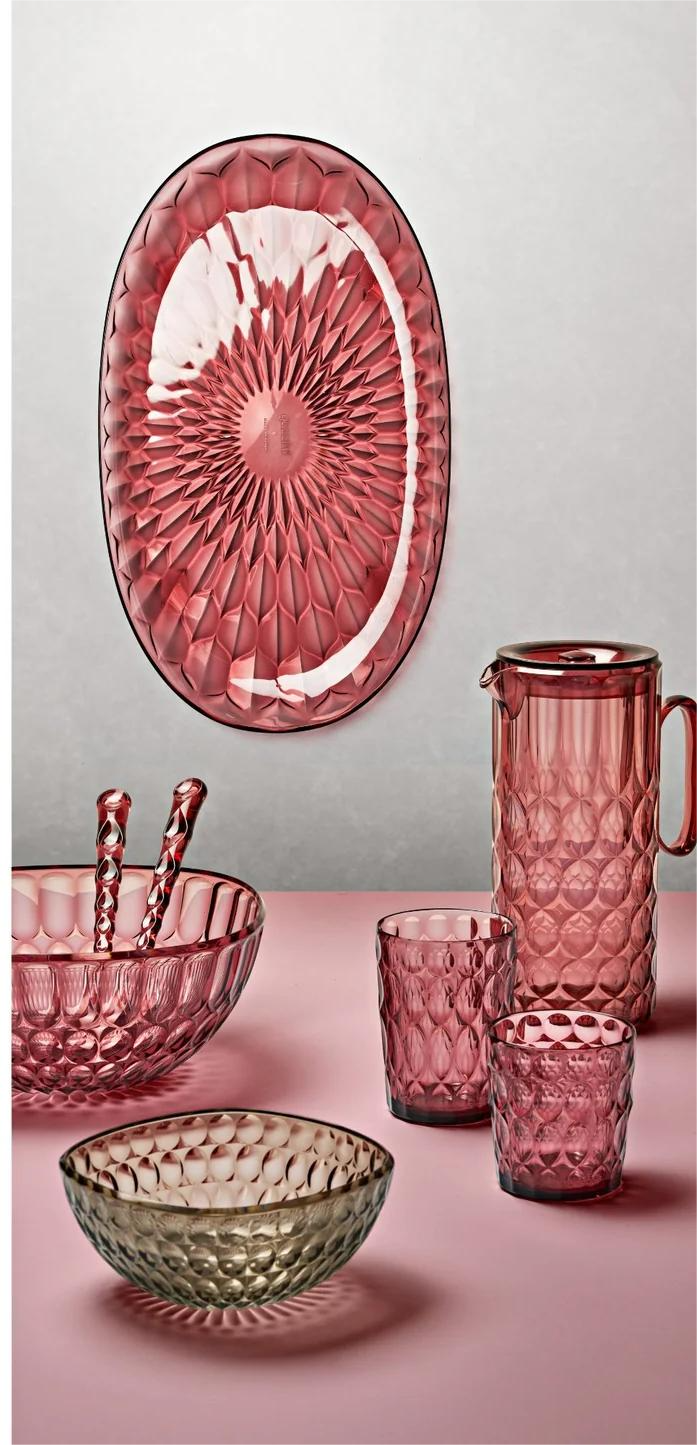 'VANITY' Salad Servers Mauve