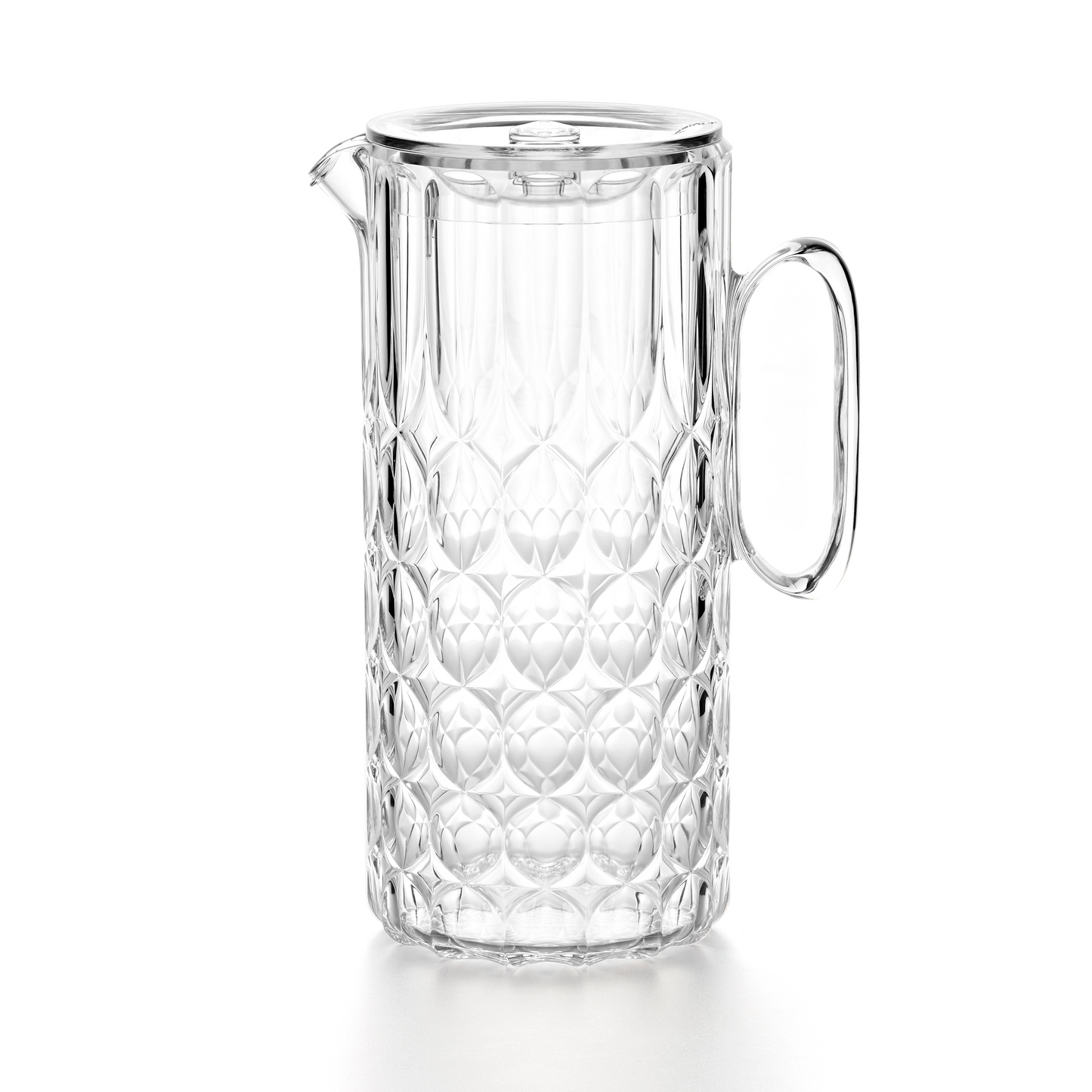 'VANITY' Pitcher & Lid Clear