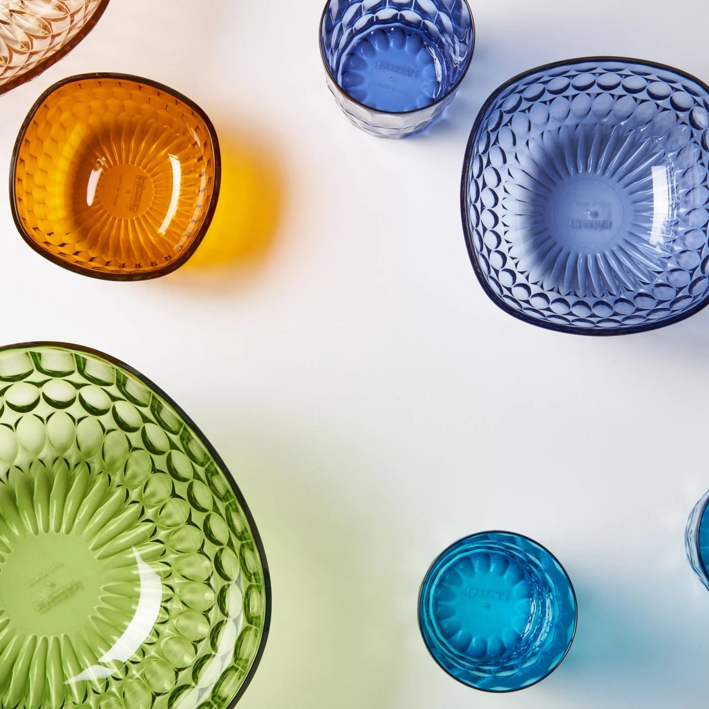 'VANITY' Bowl 25 cm. Water Lily Green