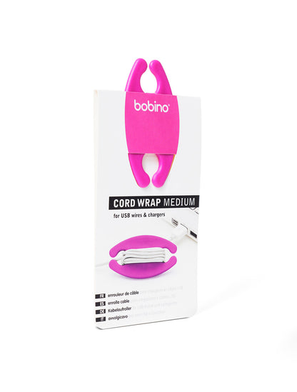 CORD WRAP S y M Fucsia