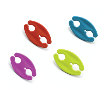 CORD WRAP M Rainbow Pack