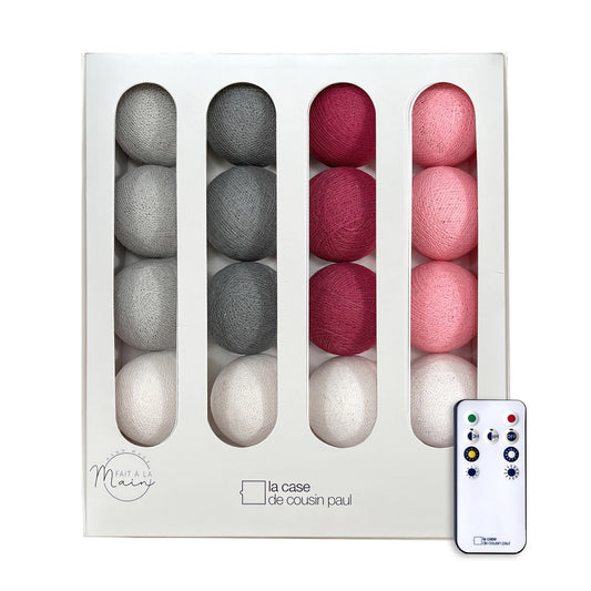 Coffret Guirlande LES DEMOISELLES (ROSE)