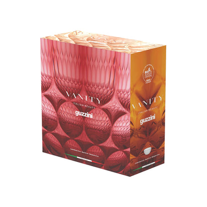 'VANITY'  Bowl 25 cm. Clear