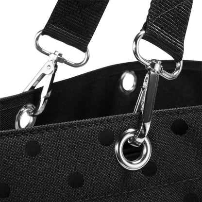 glossy dots black