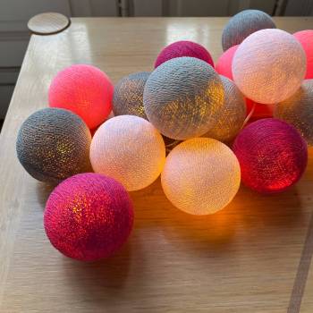 Coffret Guirlande LES DEMOISELLES (ROSE)