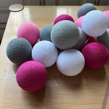 Coffret Guirlande LES DEMOISELLES (ROSE)