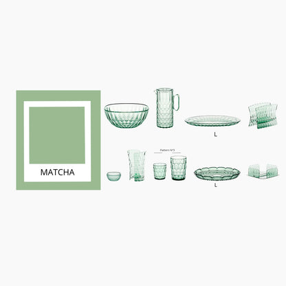 'VANITY' Salad Servers Matcha Green