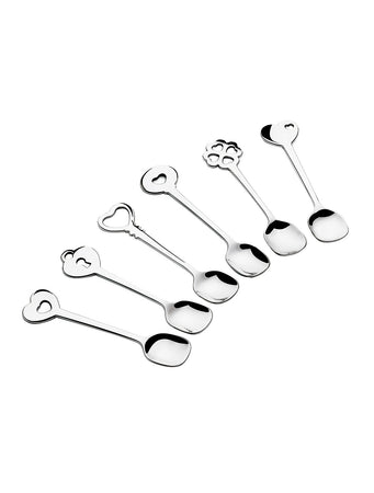 Love Key set of 6 teaspoons Love (Key Love)