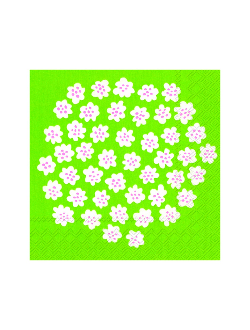Lunch Paper Napkin Marimekko Puketti (Light green)