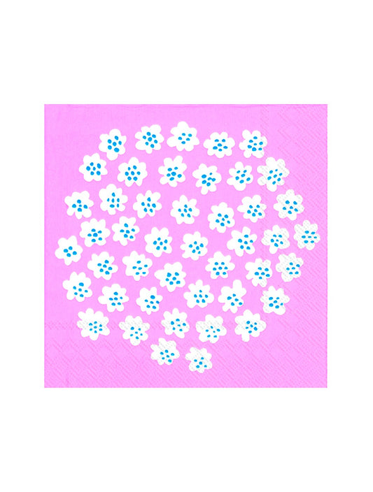 Lunch Paper Napkin Marimekko Puketti (Light rose)