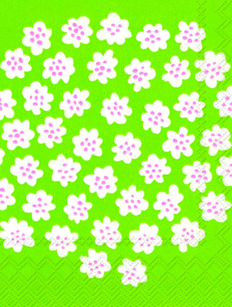 Puketti Lunch Paper Napkin (Light green)