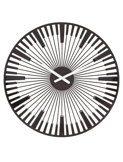 PIANO Wall Clock (Black)