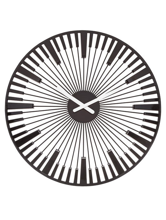 PIANO Wall Clock (Black)